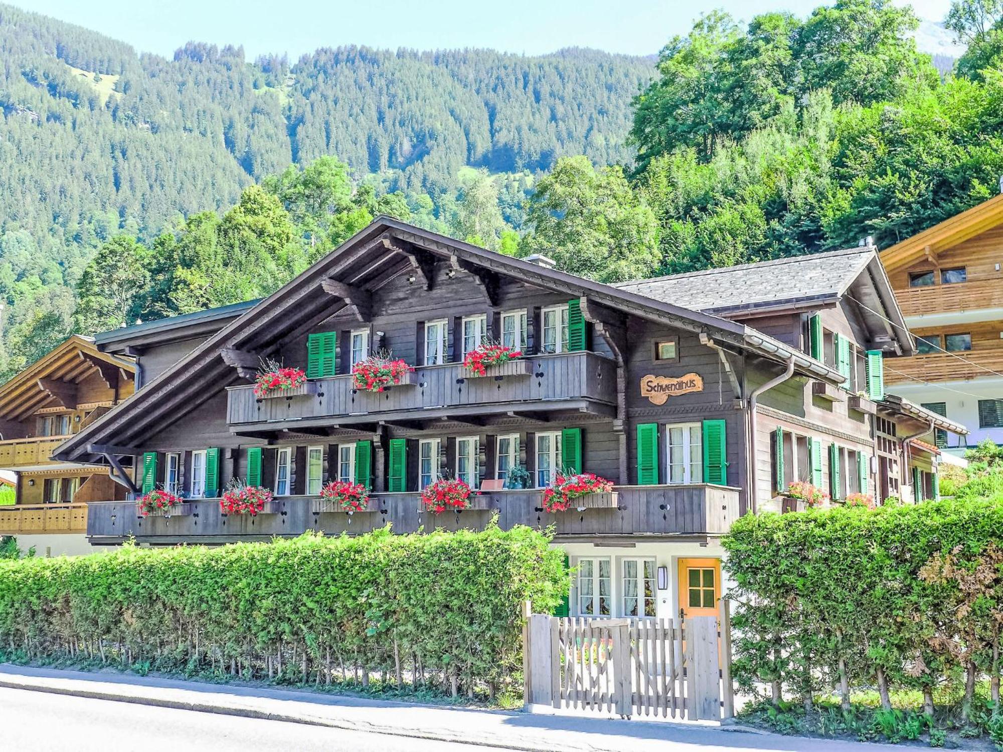 Apartment Chalet Schwendihus-6 By Interhome 그린델발트 외부 사진